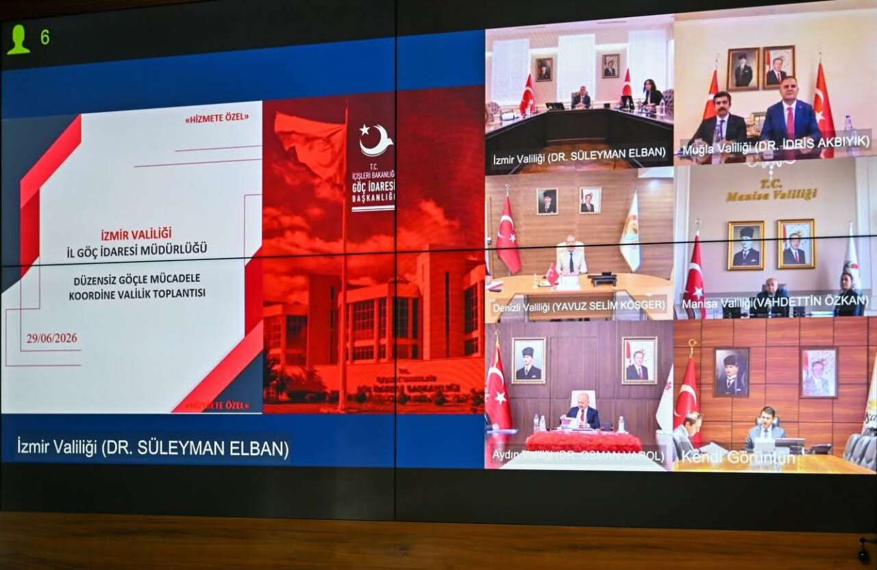 Muğla'nın da Yer Aldığı Düzensiz Göçle Mücadele Bölgesel Koordinasyon Toplantısı Yapıldı 2